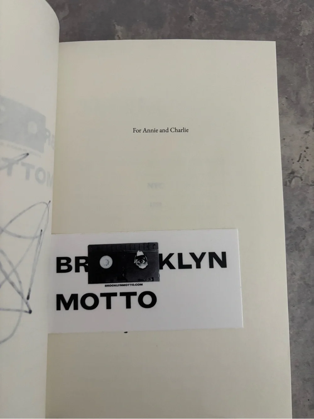 *SIGNED* Brooklyn Motto - Paperback